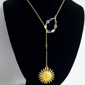 Sun Face Necklace